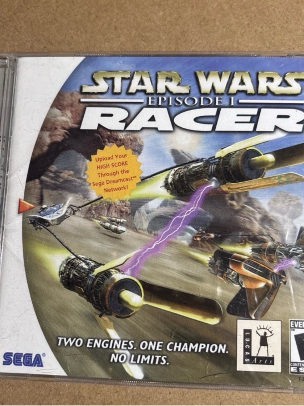 Star Wars Episode I Racer  Sega DreamCast 2000 w/ Manual Untested